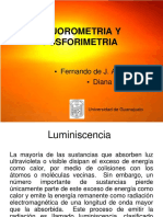 Fluorometria y Fosforimetria