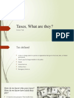 Taxes, What Are They, How Do