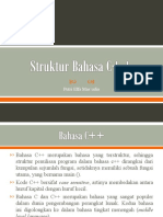 Struktur Bahasa C++