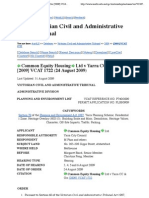 Save Dimmeys. Yarra Council. Common Equity Housing LTD V Yarra CC & Ors VCAT 1722 (24 August 2009)