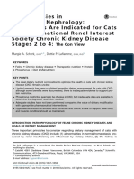 Controversiesin Veterinarynephrology: Renaldietsareindicatedforcats Withinternationalrenalinterest Societychronickidneydisease Stages2To4