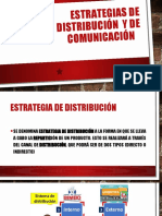 Estrategias de Distribución y de Comunicación