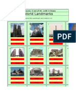 World Landmarks: Your Score: 0 Out of 96 (With 0 Close)