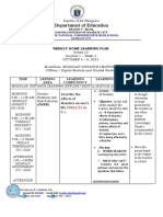 Department of Education: Weekly Home Learning Plan