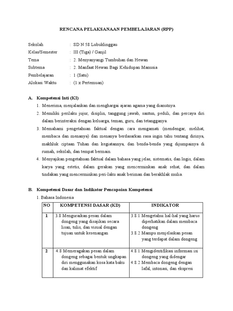 RPP Microteaching | PDF | Karier & Perkembangan | Seni & Disiplin Bahasa