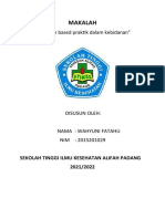 Makalah Evidence Based Kebidanan - Wahyuni Fatahu (2015201029)