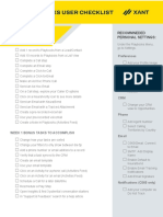 Day 1 Tasks To Complete:: Preferences