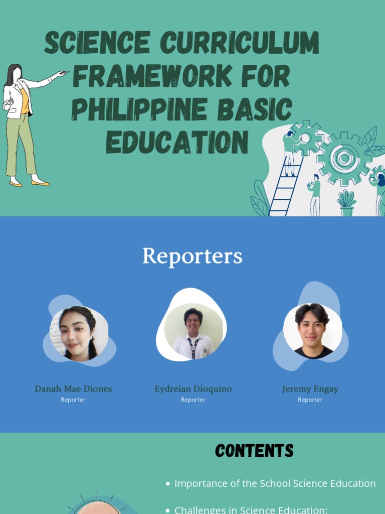 Science Curriculum Framework For Basic Education PDF Curriculum