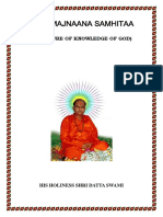 Brahmajnaana Samhitaa: (Scripture of Knowledge of God)