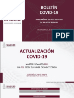 Reporta La Salud 4 Defunciones en Sinaloa Por COVID-19, 3 Son de 2021