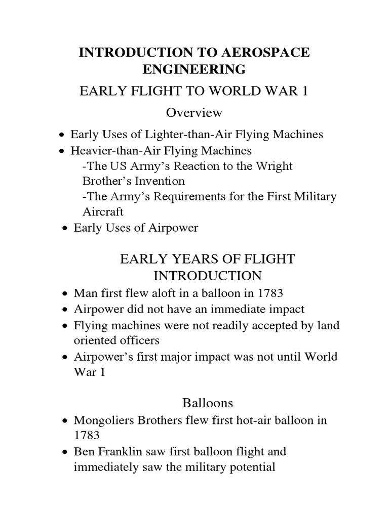 Introduction to Aerospace Engineering | PDF | Atmosphere Of Earth | Sun