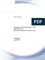 Installing The IBM Power System S922 (9009-22A) and IBM Power System H922 (9223-22H)