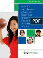 Nutrition and Physical Education Policy and Practice in Pacific Region Secondary Schools