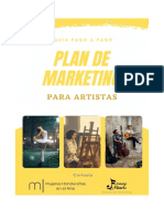 Plan de Marketing para Artistas - Guia Rápida