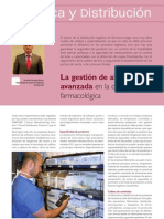 Articulo Logística Farmacéutica Revista FarmEspaña