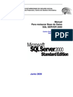 Pdr-052-Restaurar BD SQL Server