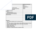 Civil Defence Approval Stakeholder Matrix