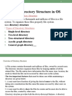 Content: Directory Structure in OS