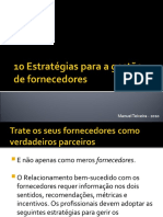 10 EstratÃ©gias para a gestÃ£o de fornecedores[1]