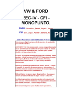 VW & Ford Eec-Iv - Cfi - Monopunto