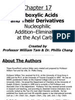 Carboxylic Acids and Their Derivatives: Nucleophilic Addition-Elimination at The Acyl Carbon