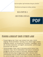 Slide Hukum Siber Kel 6 - Digital Signature, Criminal Liability, Criminal Penalties, Standard of Evidence