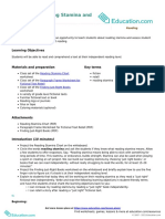 Usr Local SRC Education - Com Files Static Lesson Plans Increasing Reading Stamina and Comprehension Increasing Reading Stamina and Comprehension