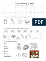 Gyakorló Feladatlap V Után