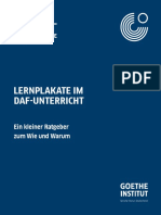 Lernplakate Im DaF-Unterricht