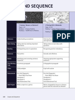 NorthStar 5e Reading Writing StudentBook Level4 Scope and Sequence