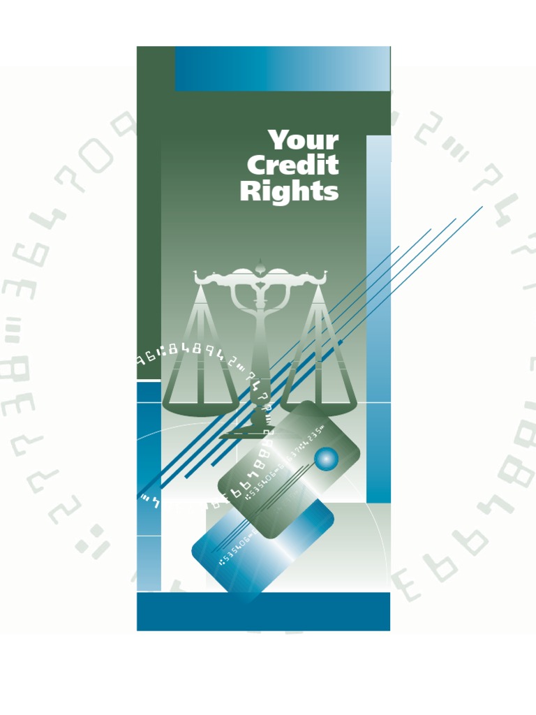 Credit Rights | PDF | Credit History | Credit Bureau