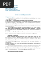 Cours de sémiotique narrative1