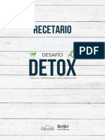 Recetario Desafio Detox