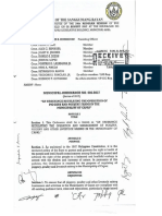 An Ordinance Regulating The Operation of Piggery and Poultry Farms in The Municipality of Capas