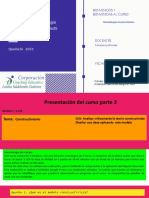 Módulo 1  y 2 metodologías Constructuvistas 