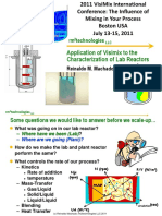 Application of Visimix To The Characterization of Lab Reactors