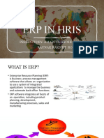 Erp in Hris: Presentedby-Amartya Ghosh Roll 2 Raunak Rakshit Roll17