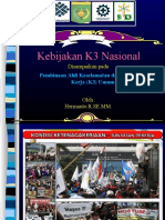 Kebijakan Nasional K3