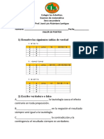 examen de matematicas de 3ero secundaria