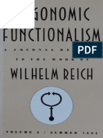 Orgonomic Functionalism, Vol. 5 (Summer 1994)