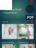 Operating Room Experiences