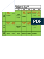 Updated NB-14 Time Table From 28 March To 03-April - 2022