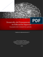 Cuaderno Docente Pensamiento Crítico N° 1