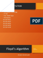 Floyd's Algorithm ADA