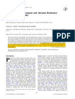 Ceramic Surface Treatment and Abrasion Resistance