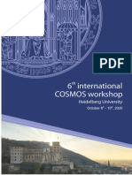 6th International COSMOS Workshop Booklet