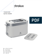 Toaster E2TS1-100W: En Instruction Book ID Buku Panduan TH VN Sách Hướng Dẫn AR تاميلعتلا بيتك