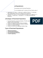 Rules of Functional Dependencies