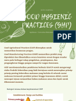 Good Hygienic Practices (GHP)