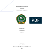 Laporan Praktikum Fisika Dasar Transformator PDF Free